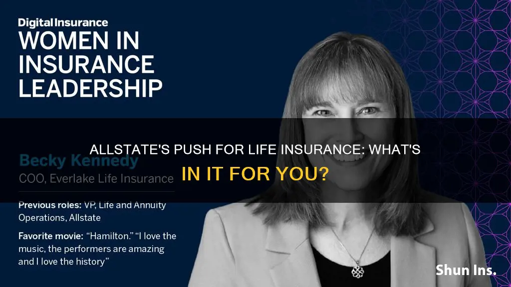 why does allstate want you to sell life insurance