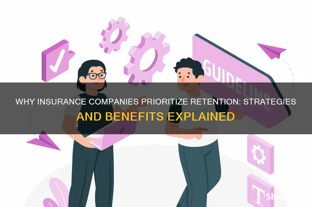 why does an insurance company use retention
