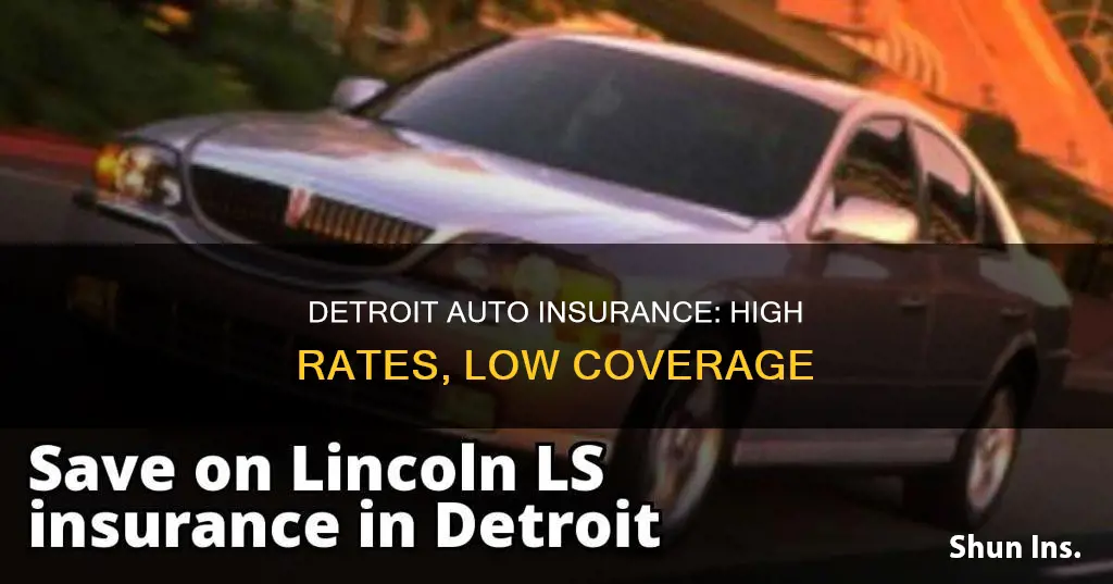 why does auto insurance in detroit suck