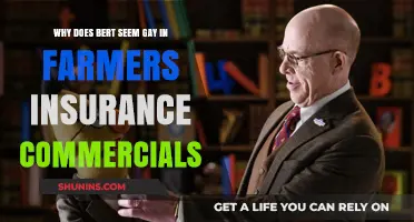 Bert's Gay? Exploring Farmer's Insurance Commercials