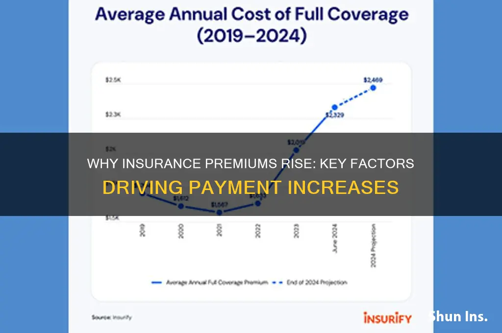 why does insurance company raise payment