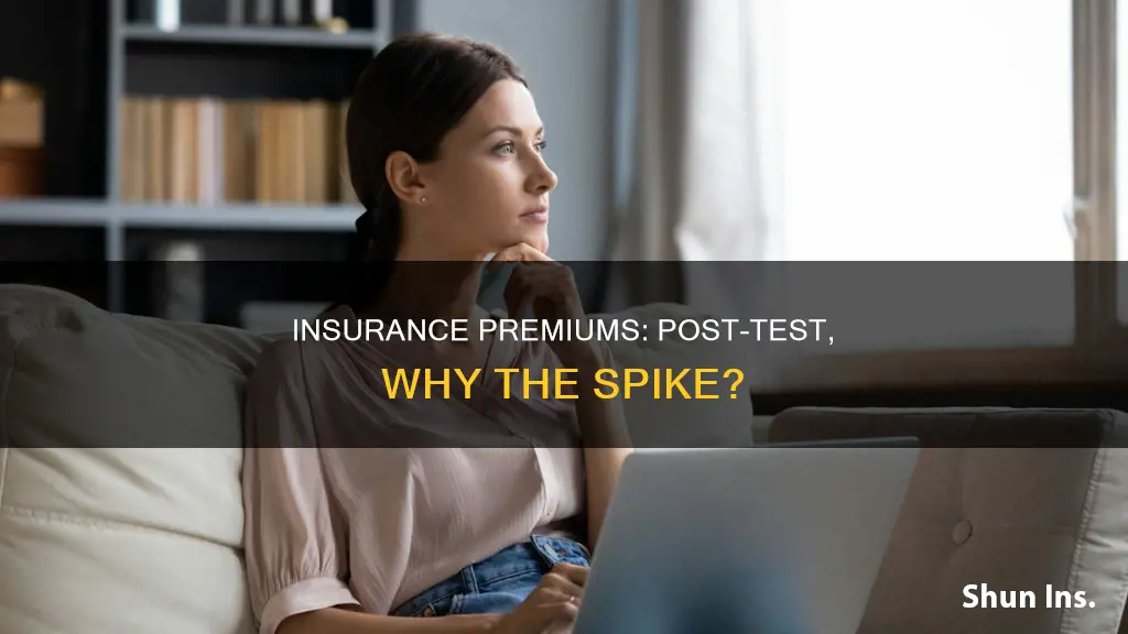 why does insurance go up when you pass your test