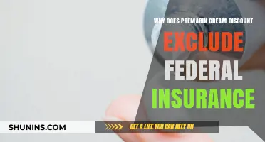Federal Insurance: Why is Premarin Cream Discounted?