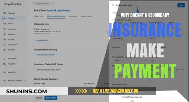 Secondary Insurance: Why No Payment?