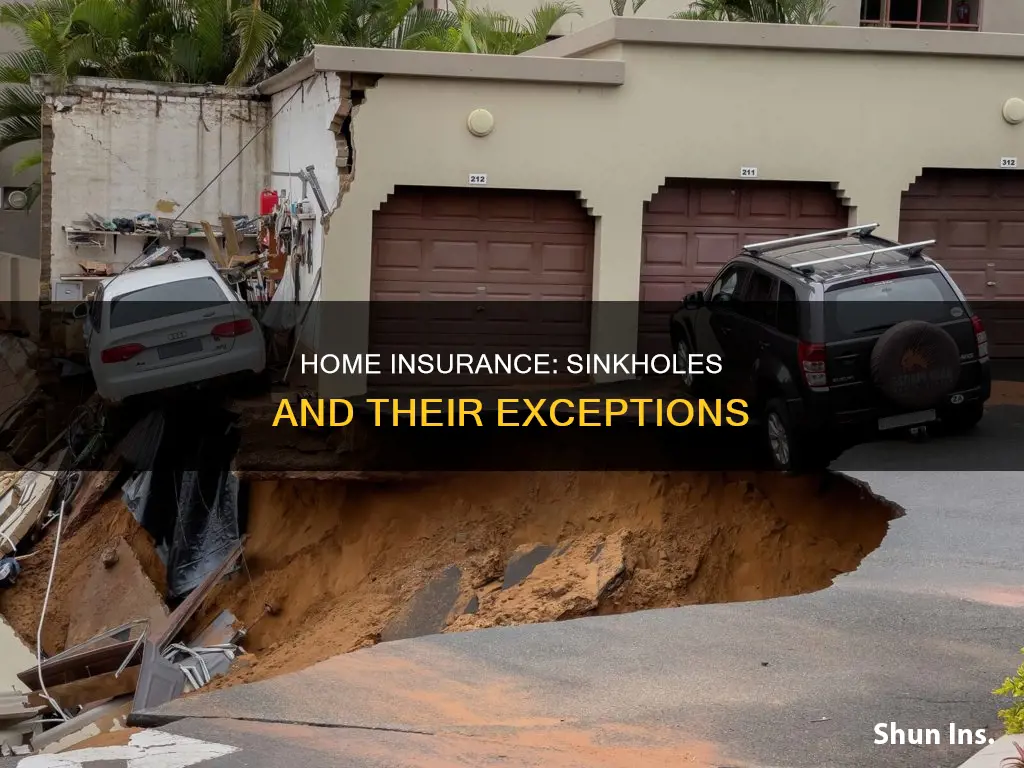 why doesnt homeowners insurance cover sinkholes