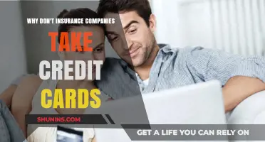 Why Insurance Companies Rarely Accept Credit Card Payments