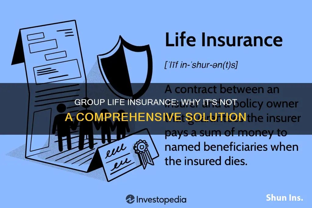 why group life insurance is not enough