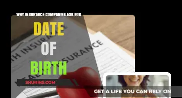 Why Do Insurance Companies Need Your Date of Birth?