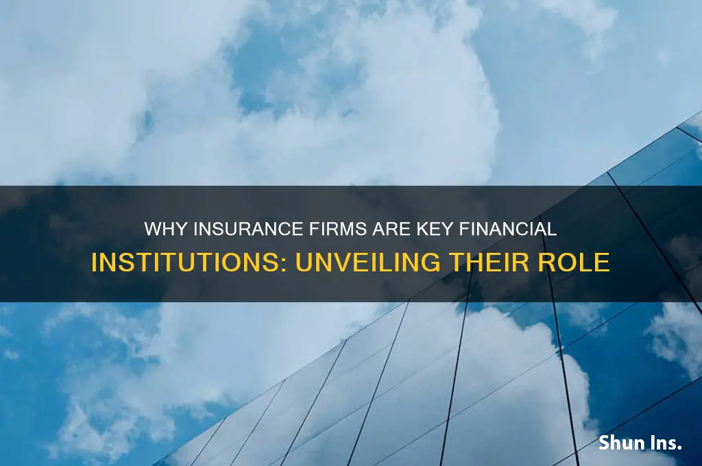 why insurance companies consider themselves financial