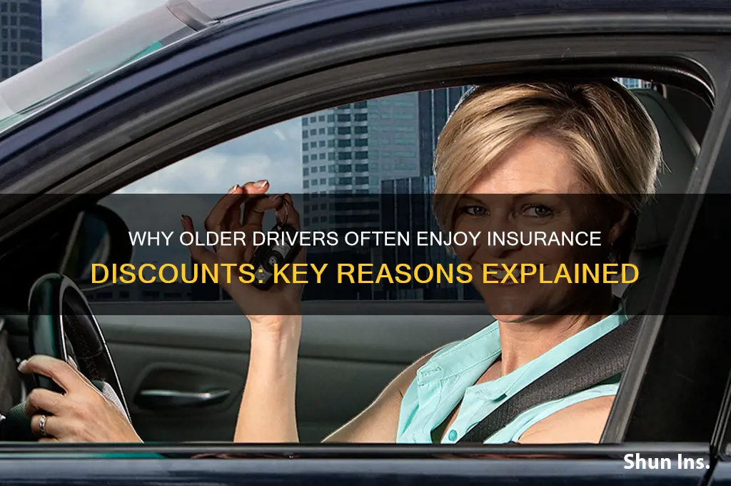 why insurance companies offer discounts for older drivers