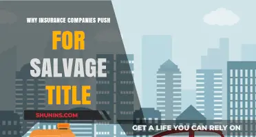 Why Insurance Companies Favor Salvage Titles: Uncovering the Financial Incentives