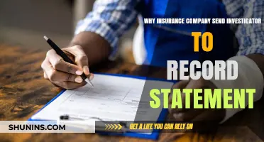 Why Insurance Companies Dispatch Investigators for Recorded Statements