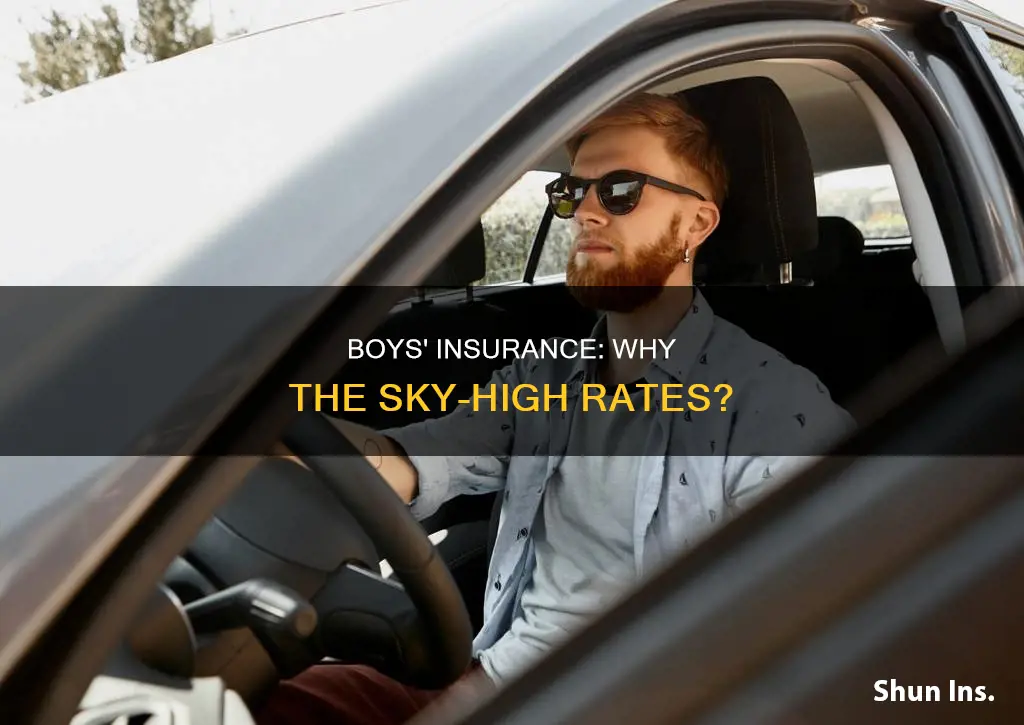 why is boys insurance so high
