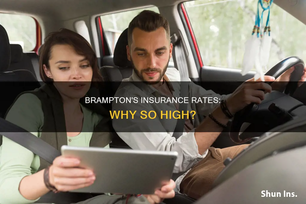 why is brampton insurance so high