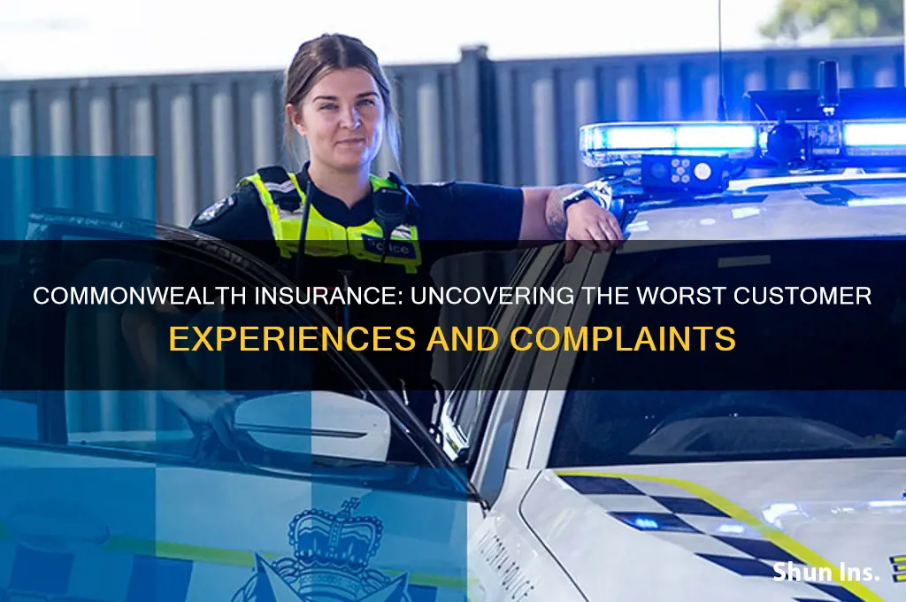 why is commonwealth insurance the worst company