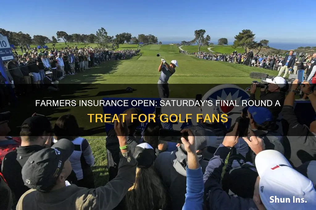 why is farmers insurance open final round on saturday