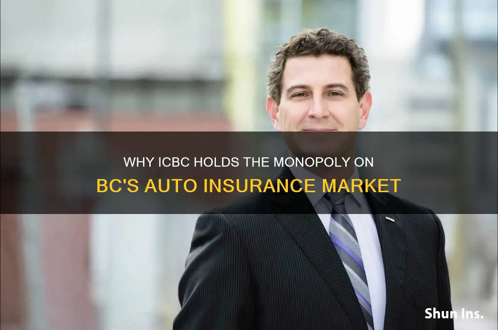 why is icbc the only insurance company in bc
