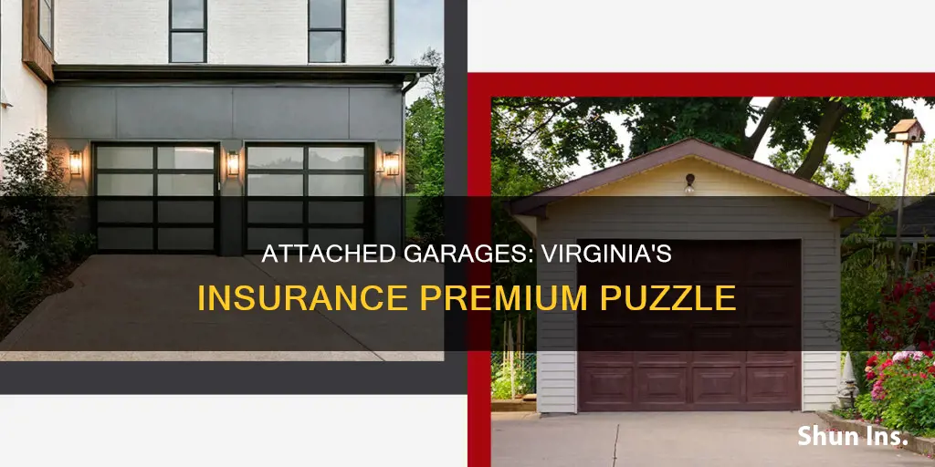 why is insurance higher for an attatched garage in va