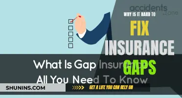 Insurance Gaps: Hard to Fix Complexities