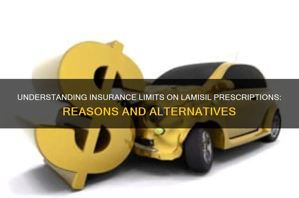 why is lamisil quantity limited by my insurance company