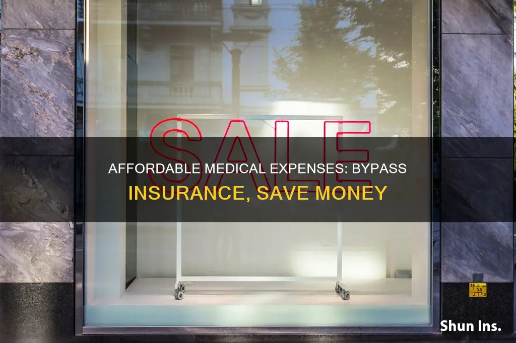 why is medical expense cheaper without going through insurance