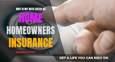 Homeowners Insurance: Why Your Auto is Listed Here