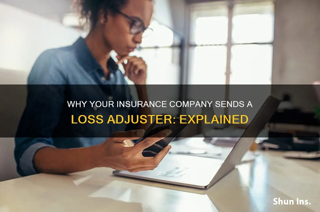 why is my insurance company sending a loss adjuster