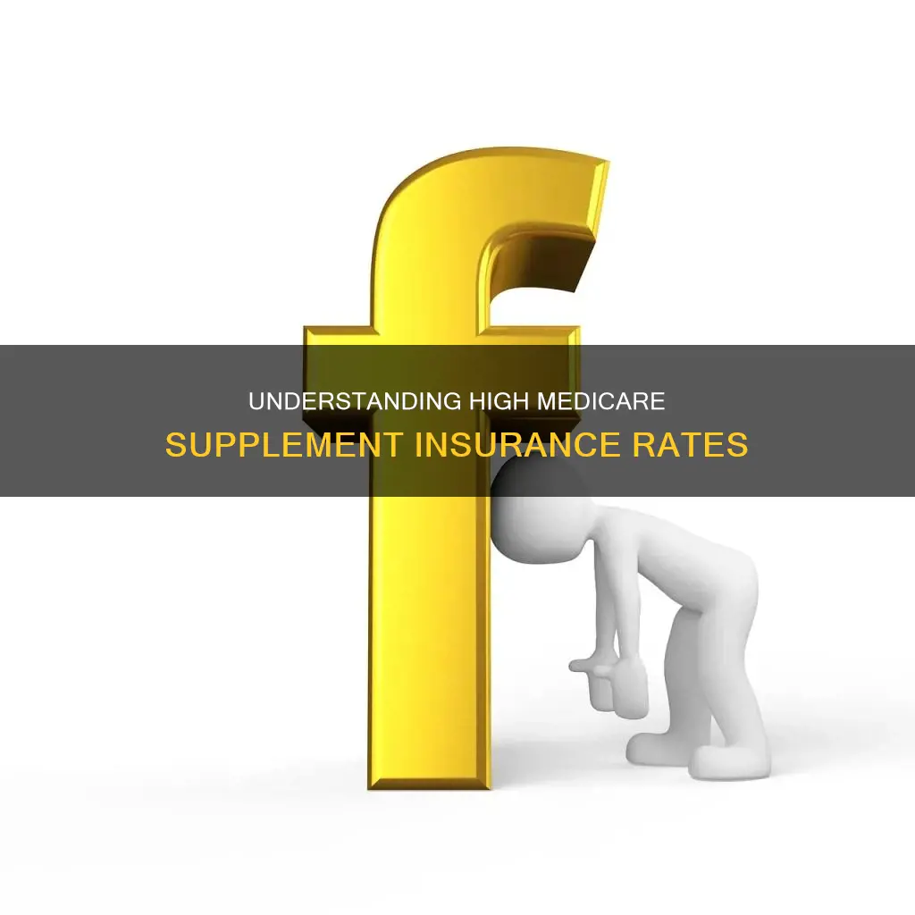 why is my medicare supplement insurance rates so high