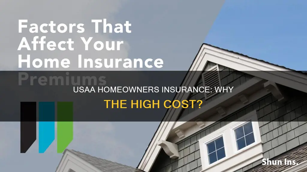 why is my usaa homeowners insurance so expensive