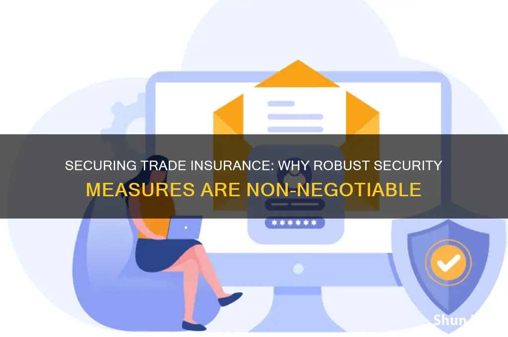 why is security important in trade insurance companies