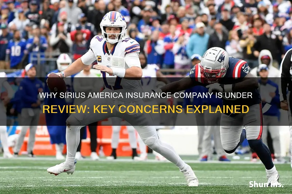 why is sirious america insurance company under reveiw