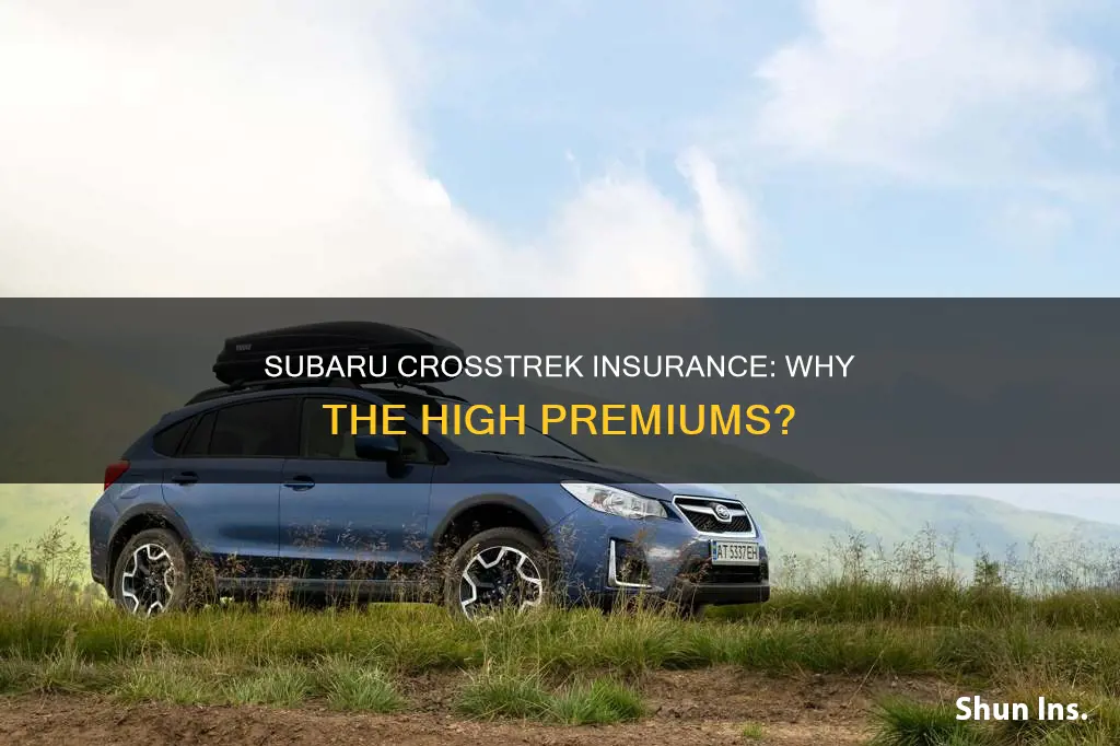 why is subaru crosstrek insurance so high