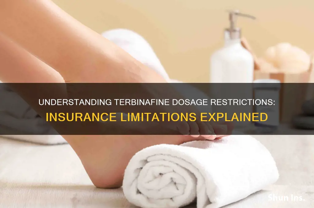 why is terbinafine quantity limited by my insurance company