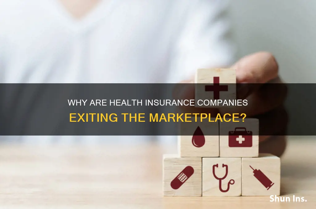 why is the health insurance marketplace losing companies