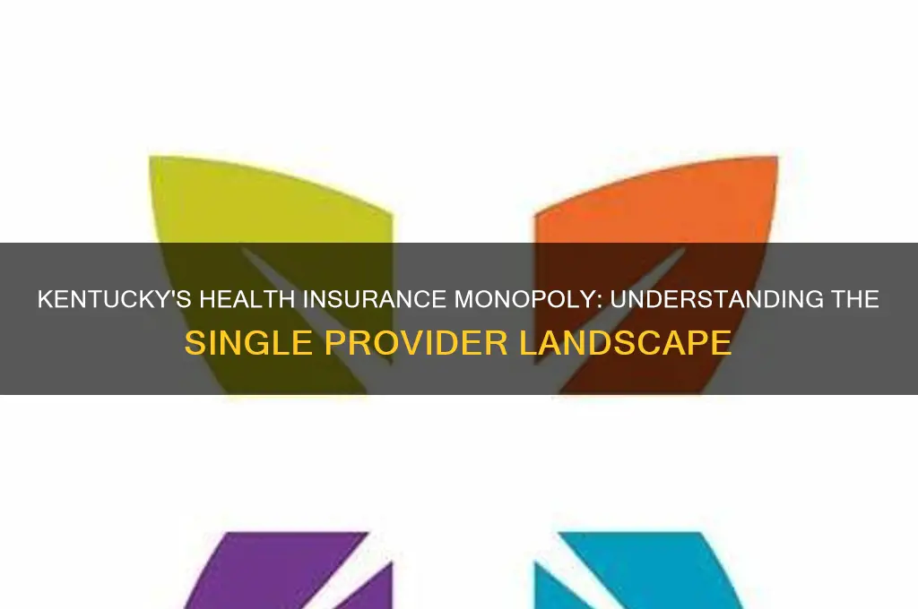why is there only 1 health insurance company in kentucky