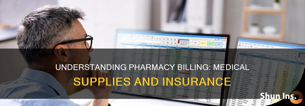 why pharmacy do not bill insurance for medical supplies