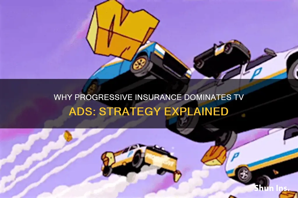 why progressive insurance company use to much tv advertising