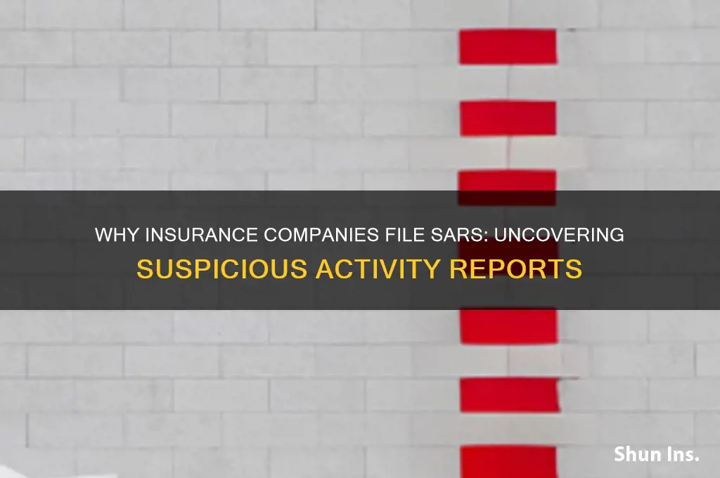 why sars filed by insurance companies