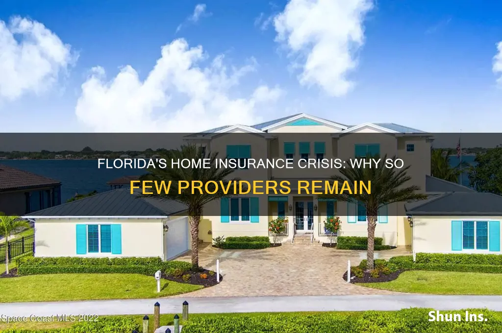 why so few home insurance companies in florida