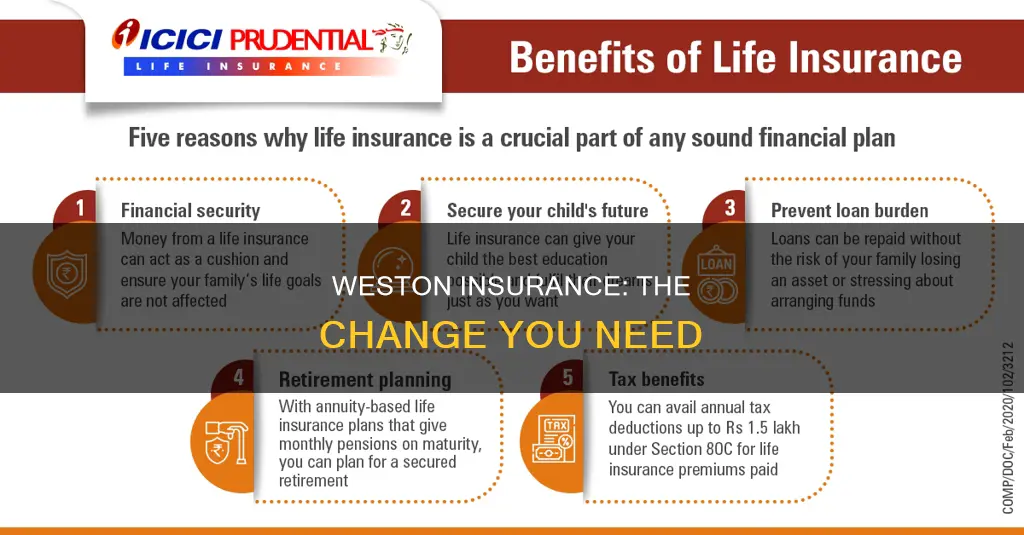 why the change to weston insurance