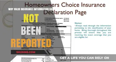 Valid Insurance Information: Why Isn't It Reported?