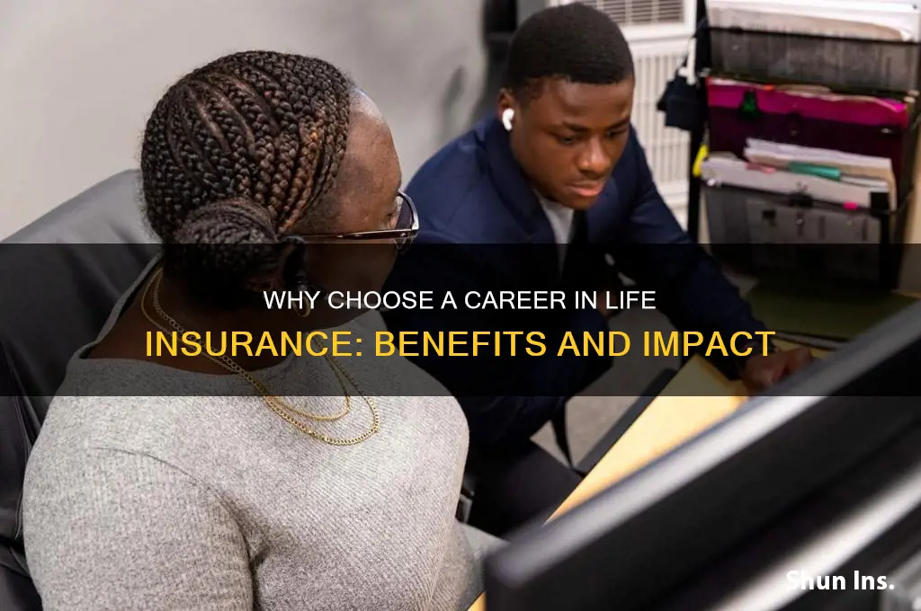 why work for a life insurance company