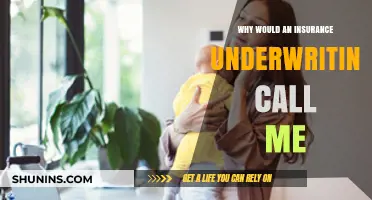 Insurance Underwriters Calling: What's the Reason?