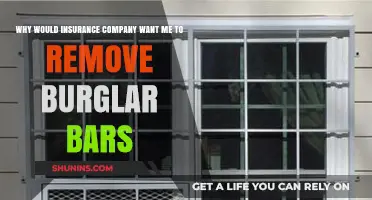 Insurance Companies Requesting Burglar Bar Removal: Understanding the Reasons Why