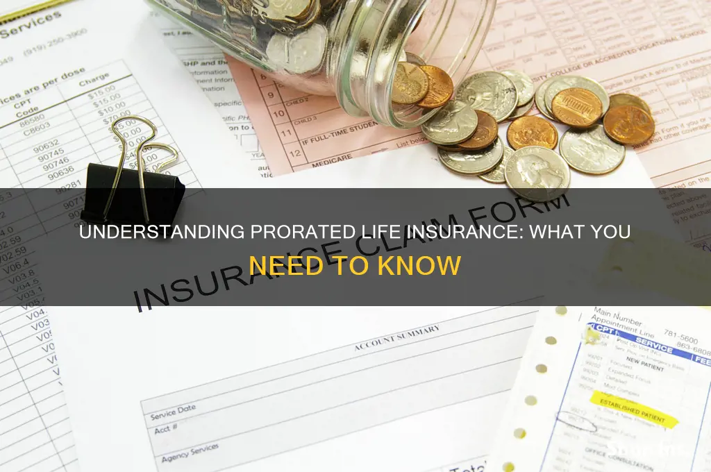 why would life insurance be prorated