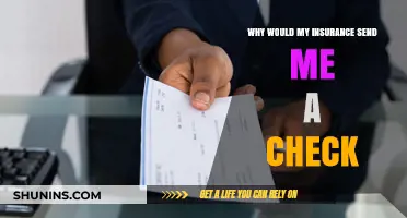 Insurance Check: What's the Reason?