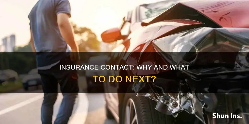 why would someone elses insurance contact me about an accident