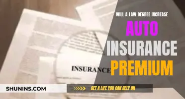 Law Degree Holders: Auto Insurance Premiums Increase?