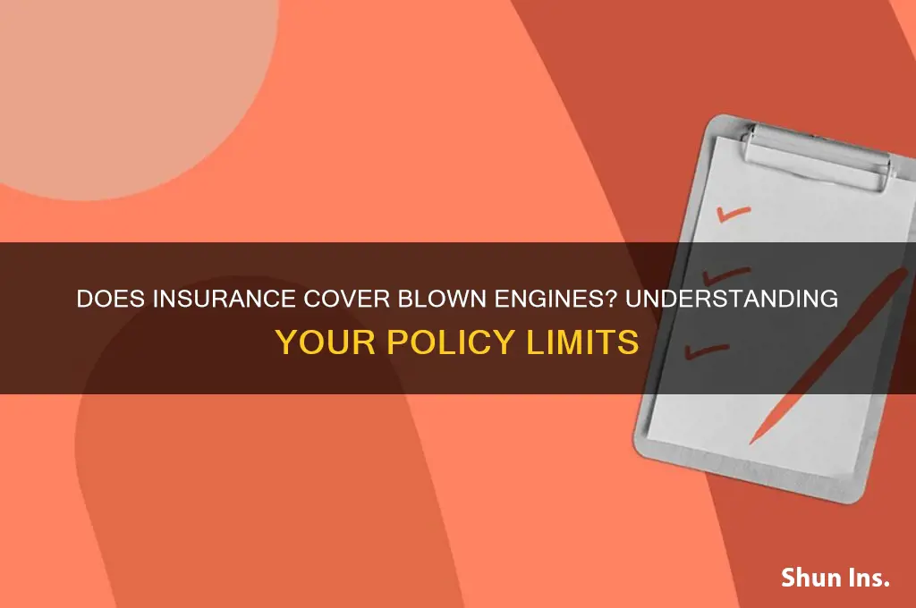 will an insurance company cover a blown engine