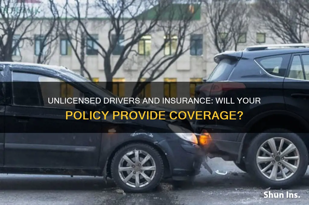 will an insurance company cover an unlicensed driver